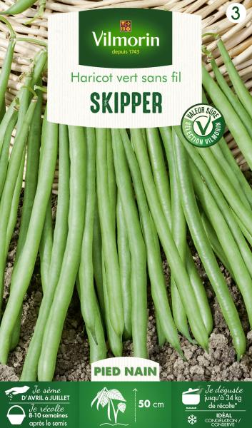 Légumes Secs - Haricot Nain Vert Skipper - PACKAGING_RECTO